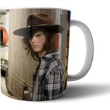 Pixxa The Walking Dead Carl Grimes Kupa Bardak - Renkli - 330 ml