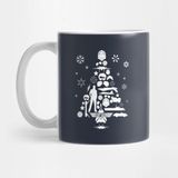 Pixxa Top Gun Christmas Tree Silhouette Kupa Bardak