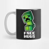 Pixxa Üzgün Creeper - Minecraft Kupa Bardak - Renkli