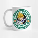 Pixxa Vegeta Dragon Ball Supersaiyan Coffee Kupa Bardak