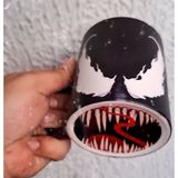 Pixxa Venom Spider-Man Tabanı Ağız Tasarımlı Kupa Bardak - Renkli - 330 ml