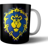 Pixxa World Of Warcraft Alliance Kupa Bardak Model 1 - Renkli - 330 ml