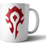 Pixxa World Of Warcraft Horde Kupa Bardak Model 1 - Renkli - 330 ml