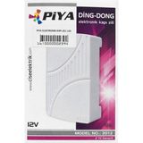 Piya Elektronik Kapı Zili 12V Ding-Dong - beyaz