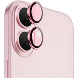 Piyasa Sepeti Apple iPhone 16 - 16 Plus Metal Çerçeveli Kamera Koruma Lensi - Rose