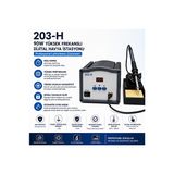 Piyatech 203-h 90W Dijital Ekranlı Yüksek Frekanslı Akıllı Havya İstasyonu Lehim Makinesi