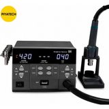 Piyatech 8620DX Profesyonel Sıcak Hava Lehim Sökme Makinesi - 1 Adet - 00-Siyah - Beyaz