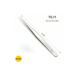 PİYATECH TS-11 Hassas İnce Düz Uçlu Paslanmaz Çelik Cımbız 14 cm Antistatik Profesyonel Elektronik Saat Takı Hobi Cımbızı