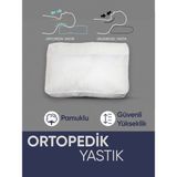 Piyes Home Medikal Boyun Destekli Yastık - 40 x 60 cm - Beyaz