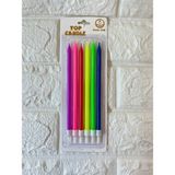 Piyop 6li Pasta Mumu Karışık Renk 17 cm