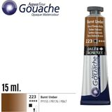 Piyop Aquafine Guaj Boya Tüp 15ML 223 Burnt Umber