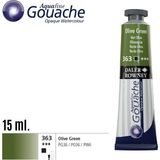 Piyop Aquafine Guaj Boya Tüp 15ML 363 Olive Green