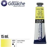 Piyop Aquafine Guaj Boya Tüp 15ML 651 Lemon Yellow