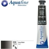 Piyop Aquafine Tüp Sulu Boya 8ml 034 Ivory Black