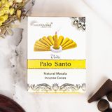 Piyop Aromatika Palo Santo Kokulu Konik Tütsü - Kahverengi