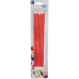 Piyop Doğum Günü Pasta Mumu Pastel 20 cm - 8'li Mavi