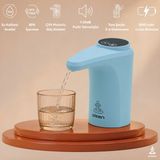 Pizen Flow USB Şarjlı Otomatik Damacana Su Pompası Tds Ölçer 250ML 500ML 1l 2l Ölçü Özellikli - Mavi