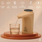 Pizen Flow USB Şarjlı Otomatik Damacana Su Pompası Tds Ölçer 250ML 500ML 1l 2l Ölçü Özellikli - Turuncu