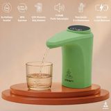 Pizen Flow USB Şarjlı Otomatik Damacana Su Pompası Tds Ölçer 250ML 500ML 1l 2l Ölçü Özellikli - Yeşil