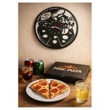 Pizza Firmaları İçin Tasarlanmış Duvar Saati Kişiye Özel No:100049