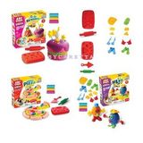 Pizza + İnsan Figürü + Doğum Günü Art Craft Oyun Hamuru Eğitici Zeka Geliştirici Set