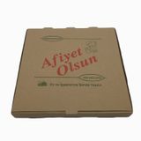 Pizza Kutusu Kraft -Kahverengi 100 lü. 30x30 cm.
