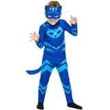 Pj Mask Erkek Çocuk Pijamaskeliler Kedi Kostüm 4-6 Yaş