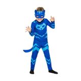 Pj Mask Unisex Çocuk Mavi Kedi Kostümü Renkli