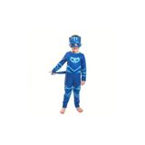 Pj Maskeliler Pj Mask Kostüm Pijamaskeliler Kedi Çocuk Kostüm - Catboy Tulum + Maskeli Set