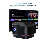 Pj300 Plus Google Lisanslı Projeksiyon Cihazı - 1080P - 4K Desteği - 5Ghz Wifi