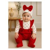 pjishop Yenidoğan Bebe Takımı Bebek Kıyafeti Penye Şık Model Şapkalı Tulum