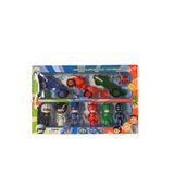 PJMASKS Büyük Set Pijamaskeliler Figür Seti 6 Kalekter 3 Araba Lı 9 Lu Set