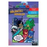 Pjmasks Eğlenceli Renkler - Eğitici Faaliyet Kitabı - Kolektif