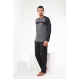 Pjs 22614 Erkek Uzun Kollu Pijama Takımı