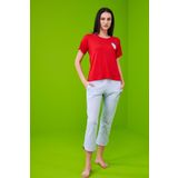 Pjs 23115 Kadın Kapri Pijama Takımı
