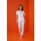Pjs 23238 Kadın Kısa Kollu Pijama Takımı