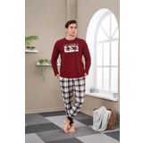Pjs 23702 Erkek Baskılı Pijama Takım