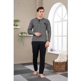 Pjs 23709 Erkek Patlı Jakarlı Pijama Takım