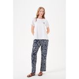 Pjs Kadın Pijama Takımı, Ekru, 44 Beden