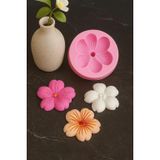 PK1002551 - Silikon Kalıp Mum Kalıbı Kiraz Çiçeği SAKURA