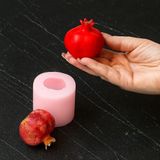 PK1002732 - Silikon Kalıp Mum Kalıbı - Nar Orta Boy