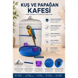 PKR Papağan ve kuş kafesi oval