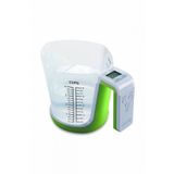 Pks 284 Lcd Göstergeli Sıvı Ve Katı Dijital Mutfak Tartısı Yeşil