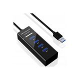 Pl-5717 4 Port Usb 3.0 Çoklayıcı Hub Anahtarlı Işıklı On Off Düğmeli