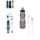 Pl-9123 Set 2.4A Çift Usb -Çakmaklık Araç Içi Şarj Cihazı