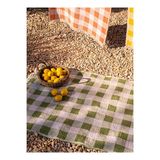 Plaid Pamuk Peştamal Yeşil 90x160 - Keseli