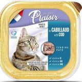 Plaisir 100 g Sterilised Morina Balıklı Pate Kısır Kedi Konservesi