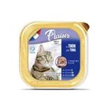 Plaisir 100 gr 6 Adet Ezme Ton Balıklı Kısırlaştırılmış Kedi Konservesi