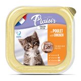 Plaisir 100 gr Tavuklu Ezme Pate Yavru Kedi Konservesi