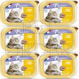 Plaisir Hindi Etli Pate Yetişkin Kedi 6x100 gr Yaş Mama